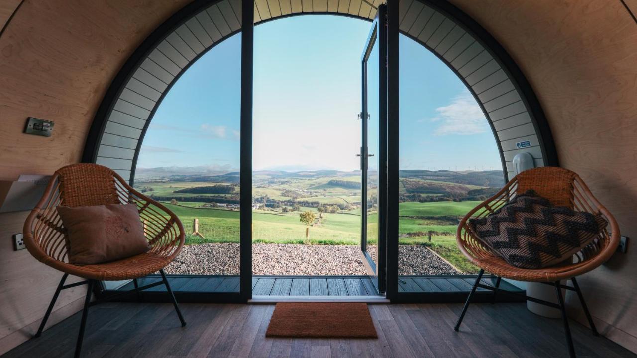 Further Space At Hillhead Farm Luxury Glamping Pods, Dumfries, Scotland Екстер'єр фото