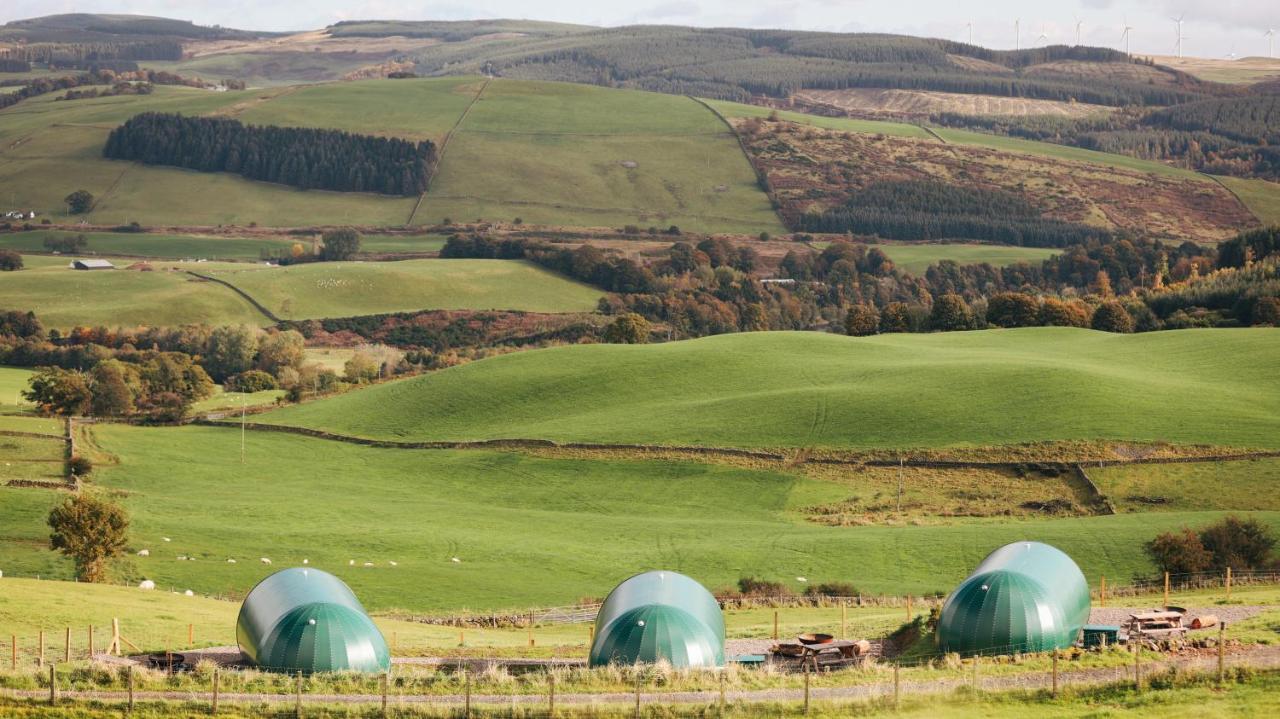 Further Space At Hillhead Farm Luxury Glamping Pods, Dumfries, Scotland Екстер'єр фото