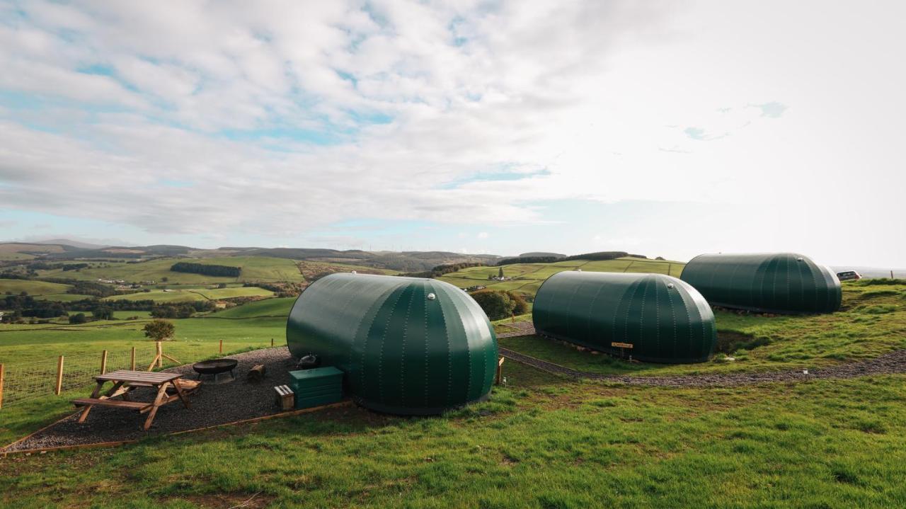 Further Space At Hillhead Farm Luxury Glamping Pods, Dumfries, Scotland Екстер'єр фото